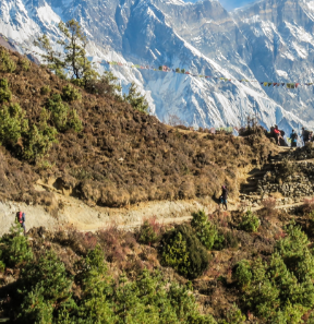 filming in Nepal